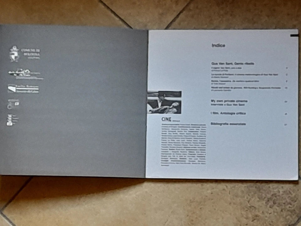 CINETECA SPECIALE. GUS VAN SANT - GENIO RIBELLE. CINETECA BOLOGNA DICEMBRE 2003. A CURA DI PHILIPPE ALAIN MICHAUD + AA.VV.