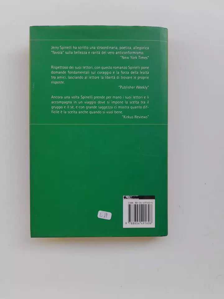 STARGIRL. JERRY SPINELLI. COLLANA: JUNIOR BESTSELLERS. MONDADORI EDITORE. 1° EDIZIONE FEBBRAIO 2001.