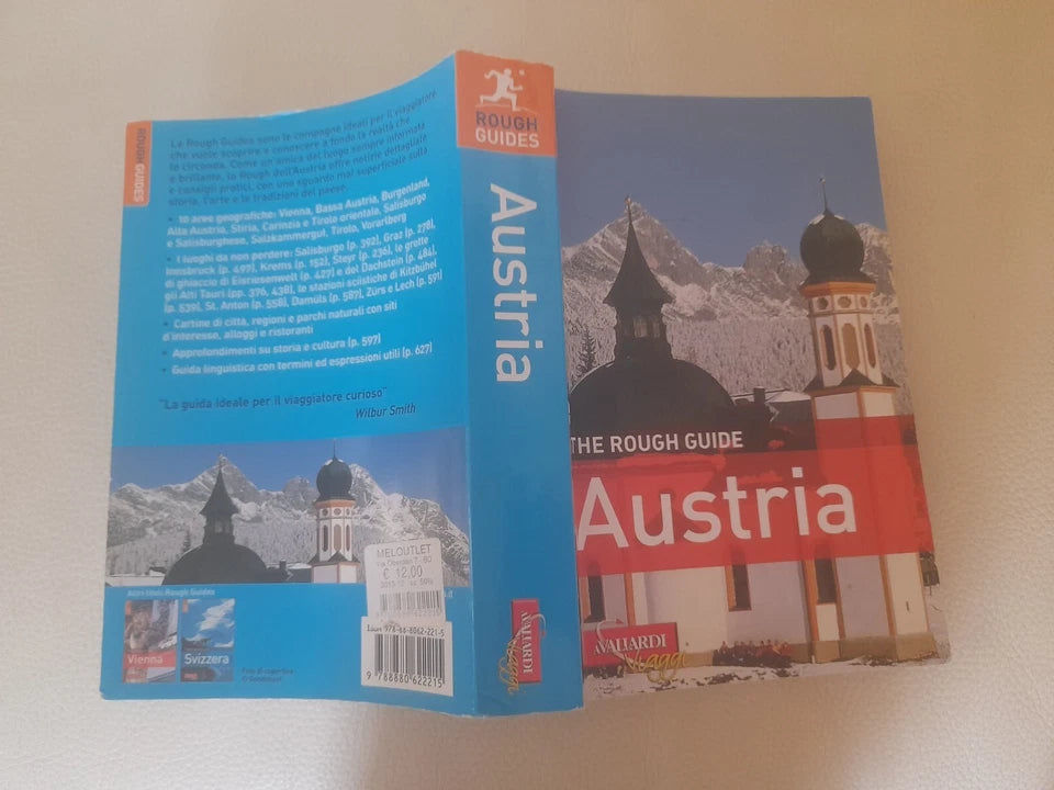 AUSTRIA. THE ROUGH GUIDE. JONATHAN BOUSFIELF - ROB HUMPHREYS. 2° EDIZIONE VALLARDI VIAGGI 2008. COLLANA: ROUGH GUIDES.