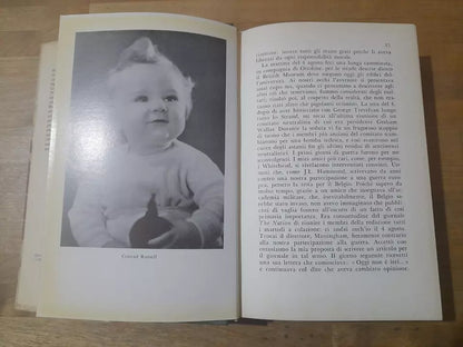 L'AUTOBIOGRAFIA DI BERTRAND RUSSEL VOLUME II: 1914-1944. LONGANESI & C EDITORI. COLLANA: "I MARMI" 55. 1° EDIZIONE 1969.
