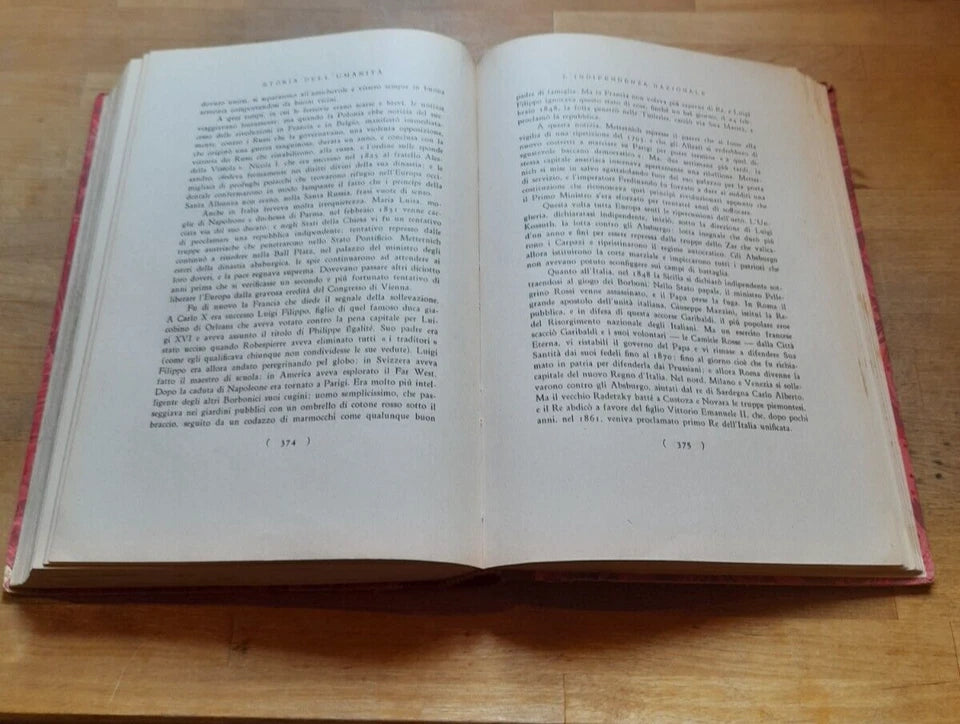 LA STORIA DELL' UMANITA'. SCRITTA ED ILLUSTRATA DA HENRIK W. VAN LOON. BOMPIANI EDITORE.  V° EDIZIONE 1939.