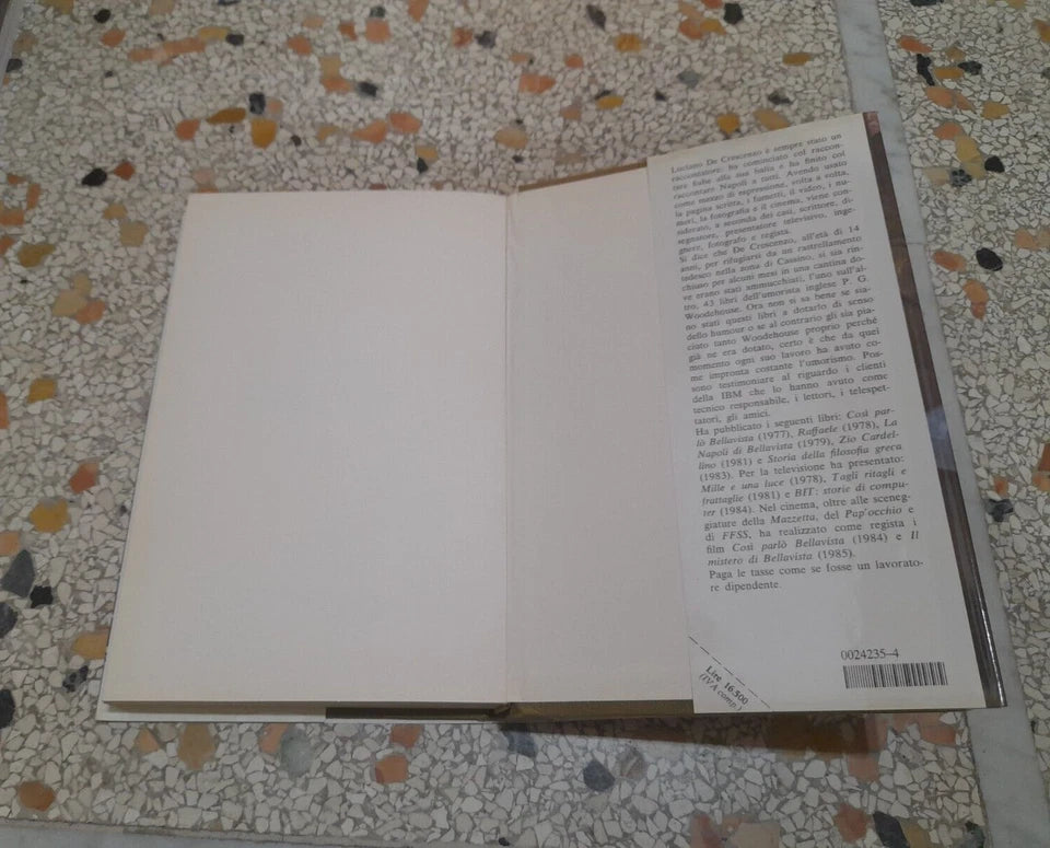 OI DIALOGOI. I DIALOGHI DI BELLAVISTA. LUCIANO DE CRESCENZO. COLLANA: BUM. MONDADORI EDITORE. 1° EDIZIONE OTTOBRE 1985.