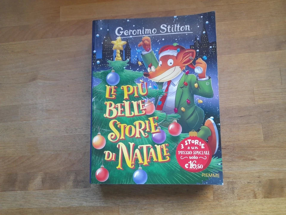 LE PIU' BELLE STORIE DI NATALE. GERONIMO STILTON. PIEMME EDIZIONI. NUOVA EDIZIONE 2021. COLLANA: ONE SHOT.