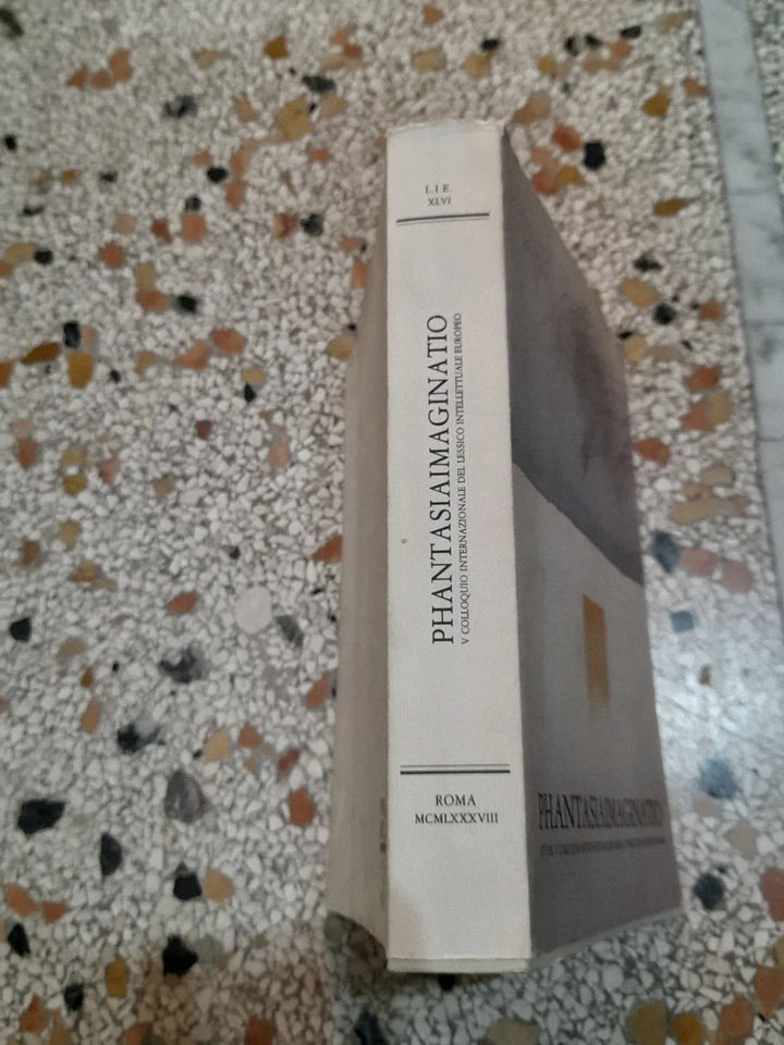 PHANTASIAIMAGINATIO. ATTI A CURA DI M. FATTORI - M. BIANCHI. EDIZIONI DELL'ATENEO 1988.