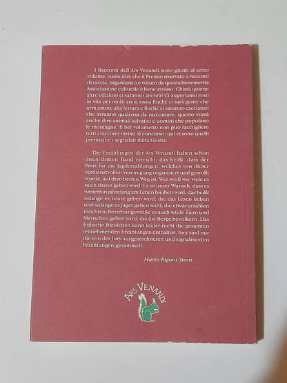 I RACCONTI DELL'ARS VENANDI VOLUME 3.  GRAZIANO RICCADONNA. GREENTIME EDIZIONI. 3° EDIZIONE 2005.