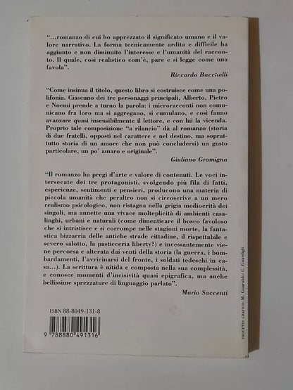 STORIA A TRE VOCI. GIANNA MURRI. GUARALDI EDIZIONI. 1° EDIZIONE 1997. COLLANA: ALTRA NARRATIVA.