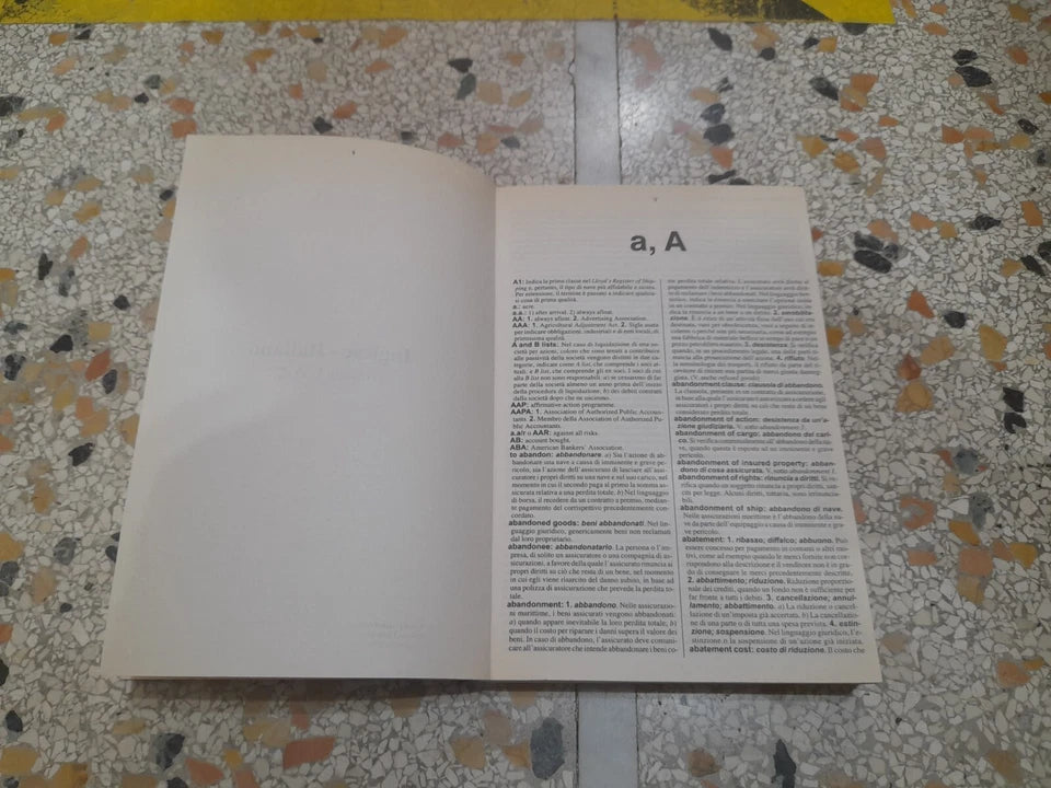 ECONOMICS & BUSINESS. DIZIONARIO ENCICLOPEDICO ECONOMICO E COMMERCIALE. VOLUME 1 : A-C. FERNANDO PICCHI. EDIZIONE SPECIALE MILANO FINANZA: MARZO 2004. ZANICHELLI EDITORE.