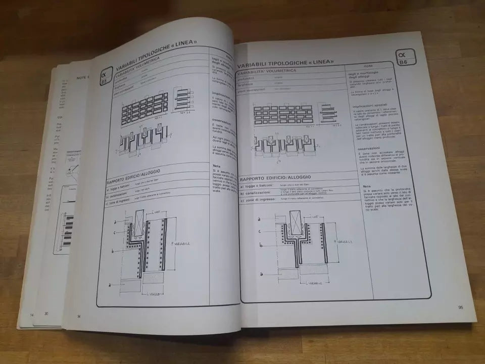 REGOLE TIPOLOGICHE. EDIZIONI LUIGI  PARMA. 1° EDIZIONE 1979. AA.VV. COLLANA: STUDI SULL'INDUSTRIALIZZAZIONE EDILIZIA CISE 6