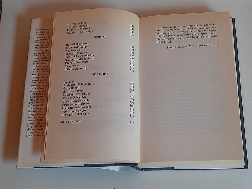 L'ANNO DEI BARBARI. GIAMPAOLO PANSA. SPERLING & KUPFER EDITORI. RISTAMPA 1993. COLLANA: SAGGI.
