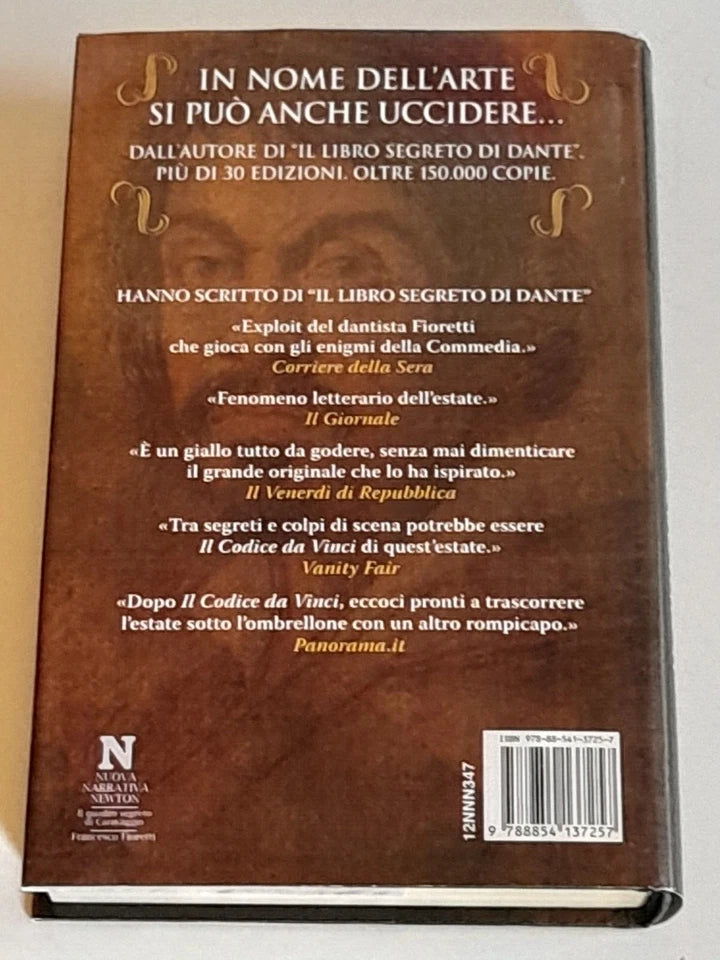 IL QUADRO SEGRETO DI CARAVAGGIO. FRANCESCO FIORETTI. NEWTON COMPTON EDITORI. 1° EDIZIONE 2012. COLLANA: NUOVA NARRATIVA NEWTON 347.