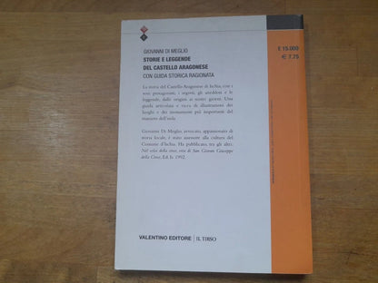 STORIE E LEGGENDE DEL CASTELLO ARAGONESE CON GUIDA STORICA RAGIONATA.  GIOVANNI DI MEGLIO. VALENTINO EDITORE. COLLANA: IL TIRSO 1. RISTAMPA 2001.