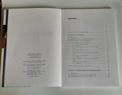 MANUALE DI ORIENTAMENTO DIAGNOSTICO IN EMATOLOGIA. CORRADO TARELLA - PAOLO GAVAROTTI - MARIO BAZZAN. CENTRO SCIENTIFICO EDITORE. 1° RISTAMPA APRILE 1996. EDIZIONE FUORI COMMERCIO.