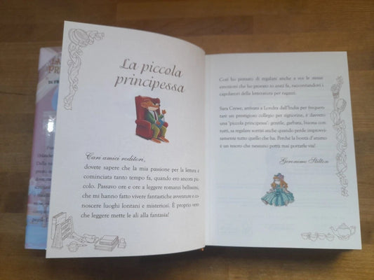 LA PICCOLA PRINCIPESSA. GERONIMO STILTON. DI FRANCES HODGSON BURNETT. PIEMME EDIZIONI. RISTAMPA 2017.