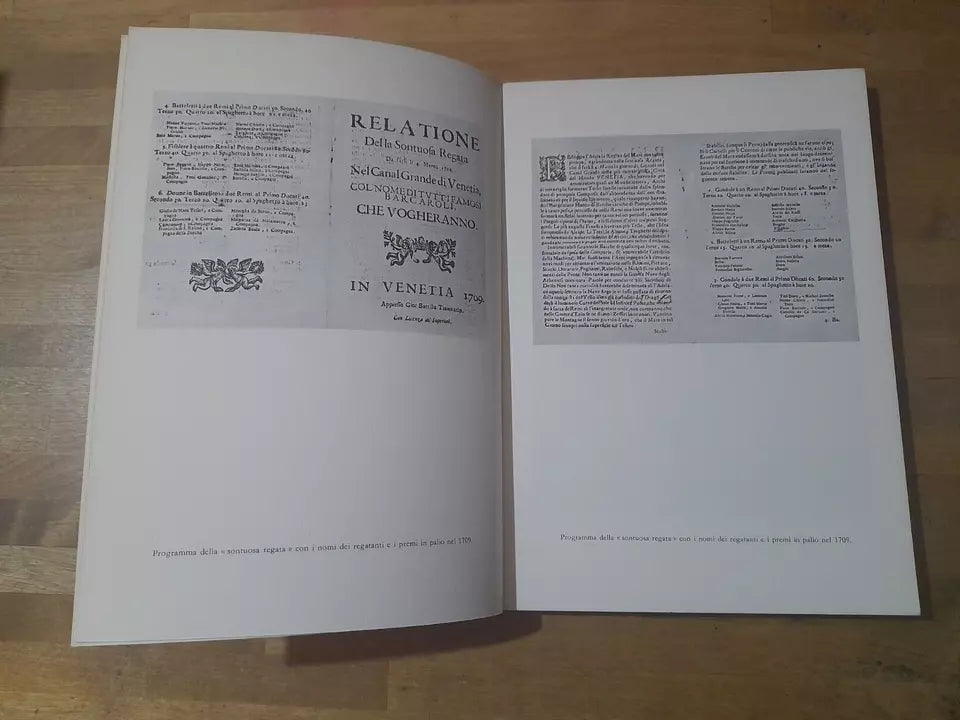 VENEZIA LA REGATA IN CANAL GRANDE. COMPOSIZIONE POETICA IN DIALETTO VENEZIANO. 2° EDIZIONE 1974.