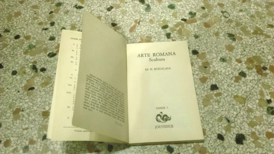 ARTE ROMANA scultura. NICOLA BONACASA. JOUVENCE EDITORE. COLLANA: GUIDE ALLO STUDIO DELLA CIVILTA' ROMANA. VII, 2: LE ARTI IN ROMA ANTICA SCULTURA GUIDE 7.