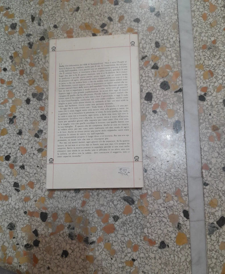 PAROLA DI MATTI E ANCHE NOSTRA. GIGI ATTANASIO - GISELLA FILIPPI. BERTANI EDITORE. COLLANA:  I SENZASTORIA 4. RISTAMPA 1989.