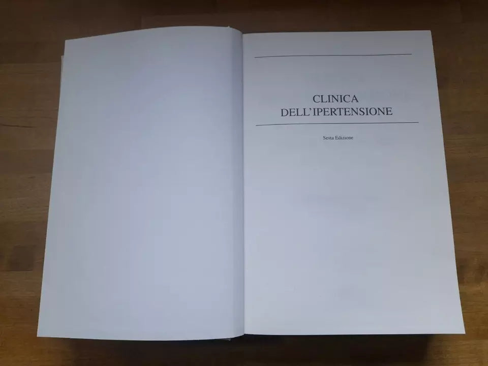 CLINICA DELL'IPERTENSIONE NORMAM M. KAPLAN. CENTRO SCIENTIFICO INTERNAZIONALE. 6° EDIZIONE. RISTAMPA 1995.