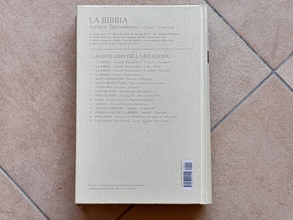 LA BIBBIA ANTICO TESTAMENTO. GENESI - 2 SAMUELE. DIEGO MANETTI - STEFANO ZUFFI. RISTAMPA MONDADORI 2006. COLLANA: I GRANDI LIBRI DELLA RELIGIONE. EDIZIONE SPECIALE PER TV SORRISI E CANZONI.
