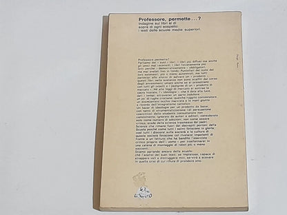 PROFESSORE, PERMETTE...? CLAUDIO VENTURI. GUARALDI EDITORE. RISTAMPA 1972.