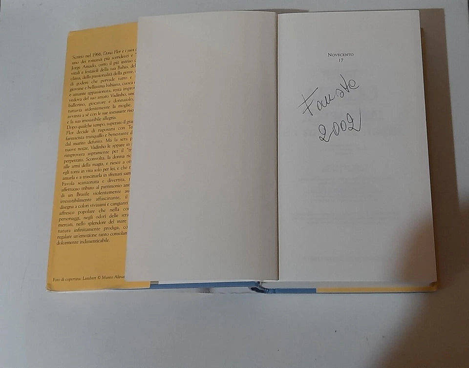 DONA FLOR E I SUOI DUE MARITI. JORGE AMADO. LA BIBLIOTECA DI REPUBBLICA. RISTAMPA 2002. COLLANA: NOVECENTO 17.