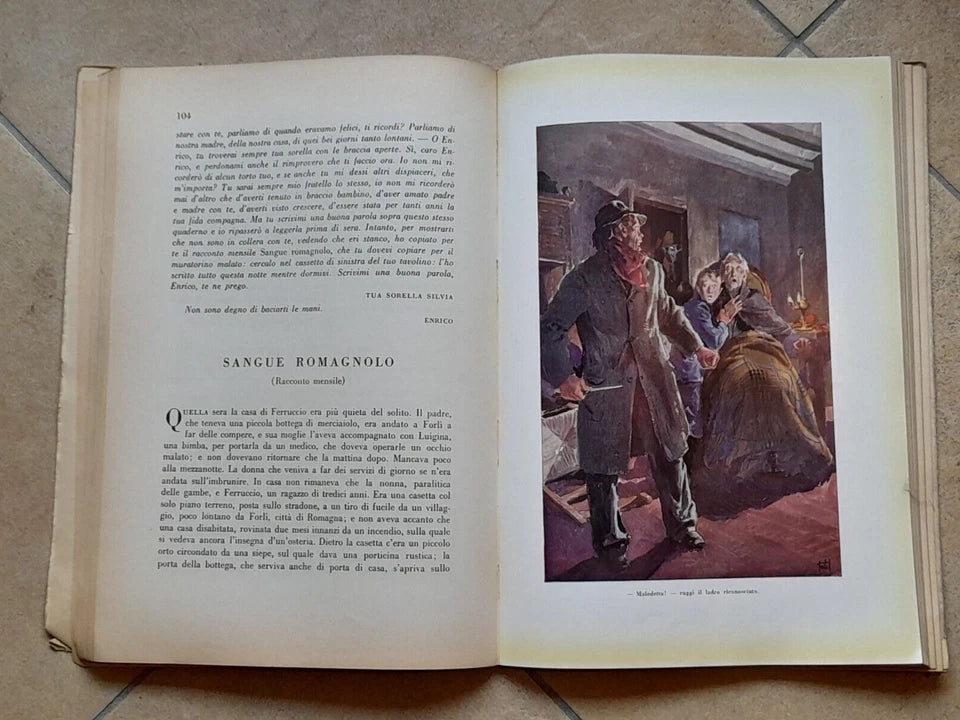 CUORE. EDMONDO DE AMICIS. GARZANTI EDITORE. EDIZIONE PER IL CENTENARIO DELLA NASCITA. 5° EDIZIONE 1952. ILLUSTRAZIONI A COLORI E IN B/N.