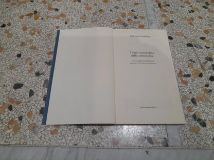 TEORIA SOCIOLOGICA DELLA CONOSCENZA. PAUL-LOUIS LANDSBERG. IPERMEDIUM LIBRI. COLLANA: MICROLOGIE 1. RISTAMPA 2003.