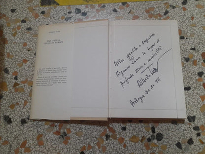 UNA PATRIA CHIAMATA EUROPA. ALBERTO TURA. PONTE NUOVO EDITRICE BOLOGNA. 1° EDIZIONE 1979.
