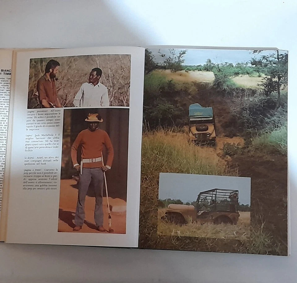 I BIANCHI LEONI DI TIMBAVATI. CHRIS McBRIDE. RIZZOLI EDITORE. RISTAMPA 1978.