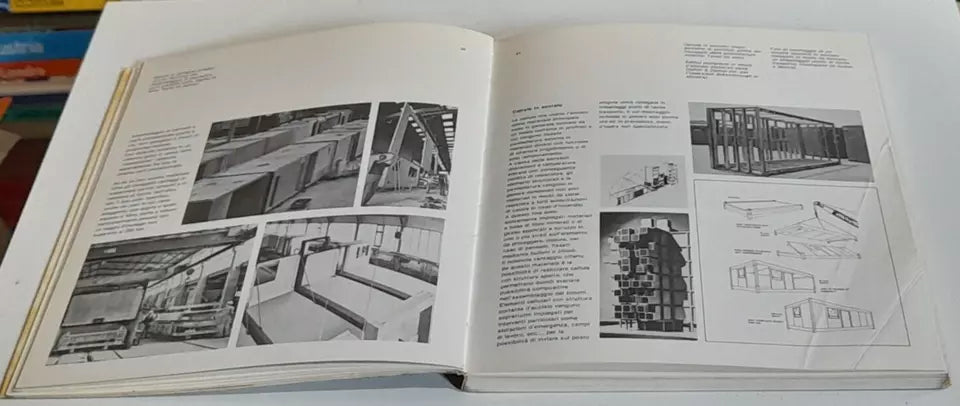 LA CULTURA DEL "TRIDIMENSIONALE" EDILIZIA INDUSTRIALE CON ELEMENTI CELLULARI. AA.VV. BE-MA EDITRICE. 1° EDIZIONE 1981. COLLANA: TECNICHE E MATERIALI.