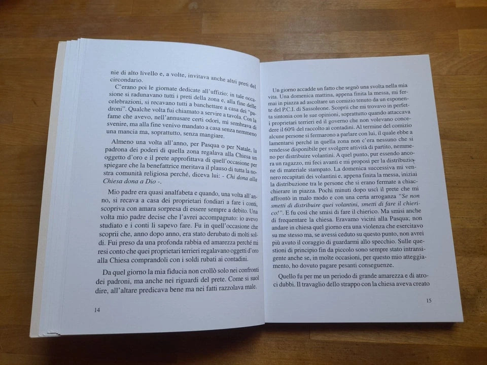 UN LOIANESE. PERCORSO ROCAMBOLESCO DI UNA VITA DALL'ORATORIO ALLO S.P.I. RENATO TATTINI. TIPOGRAFIE FAENTINA, 2003.
