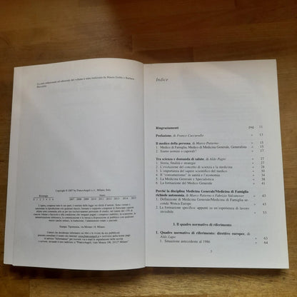 INSEGNARE LA MEDICINA GENERALE. MARCO PATIERNO. FRANCO ANGELI EDITORE 2007. COLLANA: SALUTE E SOCIETÀ.