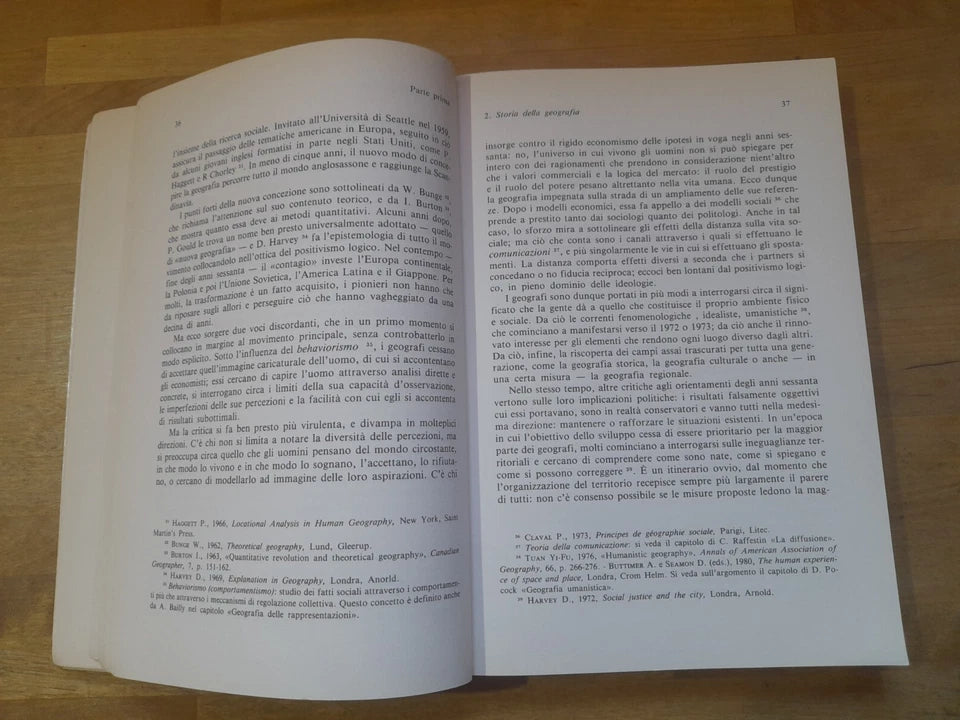 I CONCETTI DELLA GEOGRAFIA UMANA. ANTOINE S. BAILLY ET AL.  1° EDIZIONE 1989. PATRON EDITORE. COLLANA: GEOGRAFIA E ORGANIZZAZIONE DELLO SVILUPPO TERRITORIALE - 21.