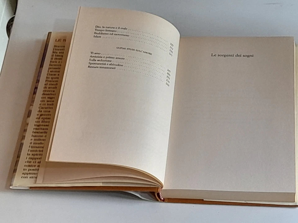 LE SORGENTI DEI SOGNI. FRANCESCO ALBERONI. RIZZOLI EDITORE. 1° EDIZIONE 2000. COLLANA: I LIBRI DI FRANCESCO ALBERONI.