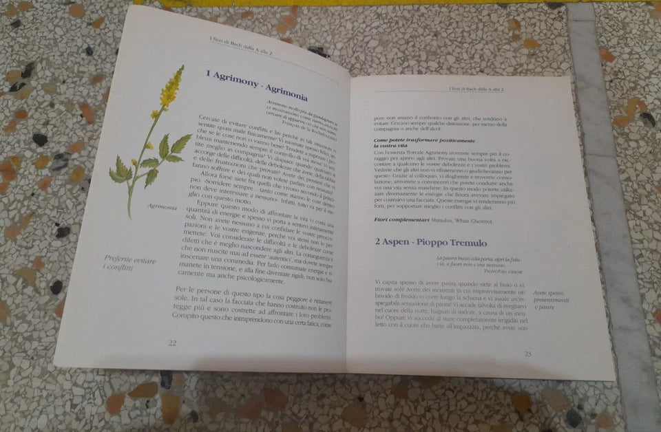I FIORI DI BACH. SIGRID SCHMIDT. 1° EDIZIONE 1995. RED EDIZIONI. COLLANA: CORPOMENTE.