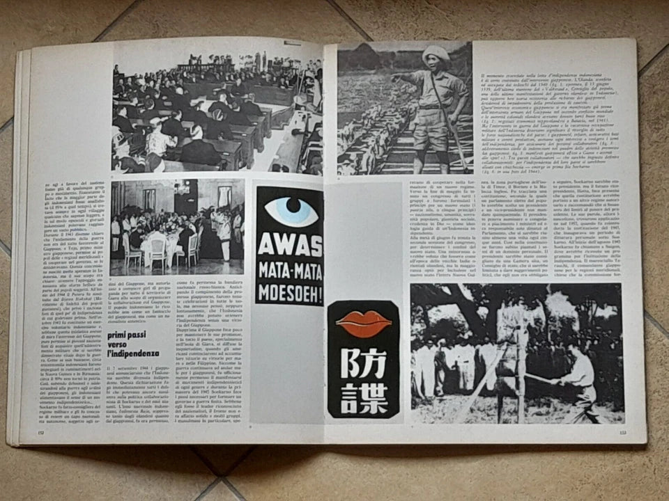 LE RIVOLUZIONI IN INDONESIA E IN AFRICA. AA.VV. FABBRI EDITORI. 1° EDIZIONE 1975. COLLANA: LE RIVOLUZIONI.