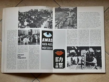 LE RIVOLUZIONI IN INDONESIA E IN AFRICA. AA.VV. FABBRI EDITORI. 1° EDIZIONE 1975. COLLANA: LE RIVOLUZIONI.
