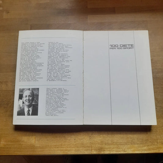 100 DIETE PER 100 SPORT. ALBERTO LODISPOTO. CURCIO EDITORE 1976. COLLANA: IL SAPERE CHE CI RIGUARDA.