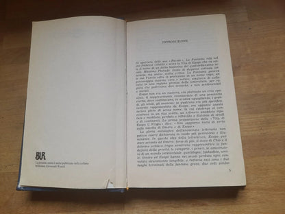 FAVOLE. ESOPO I GRANDI CLASSICI DELLA FIABA. FABBRI EDITORE. RISTAMPA 2002.