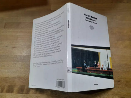NAUFRAGI. TRE STORIE DI CONFINE. PAOLO CREPET. EINAUDI EDITORE. COLLANA: I CORALLI 117.  1° EDIZIONE 1999.