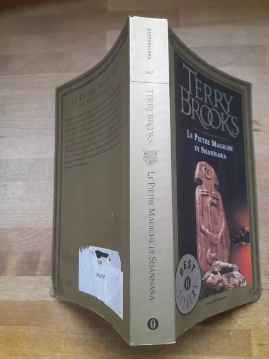 LE PIETRE MAGICHE DI SHANNARA. TERRY BROOKS. OSCAR MONDADORI EDITORE. COLLANA: OSCAR BESTSELLERS MONDADORI 367. RISTAMPA 1995.