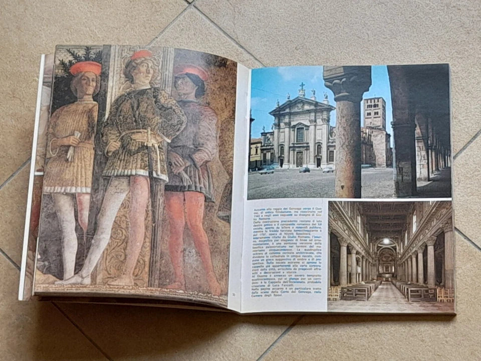 MANTOVA E I SUOI TESORI D'ARTE. ROSELLA VANTAGGI. PLURIGRAF EDIZIONI. 1° EDIZIONE 1986.