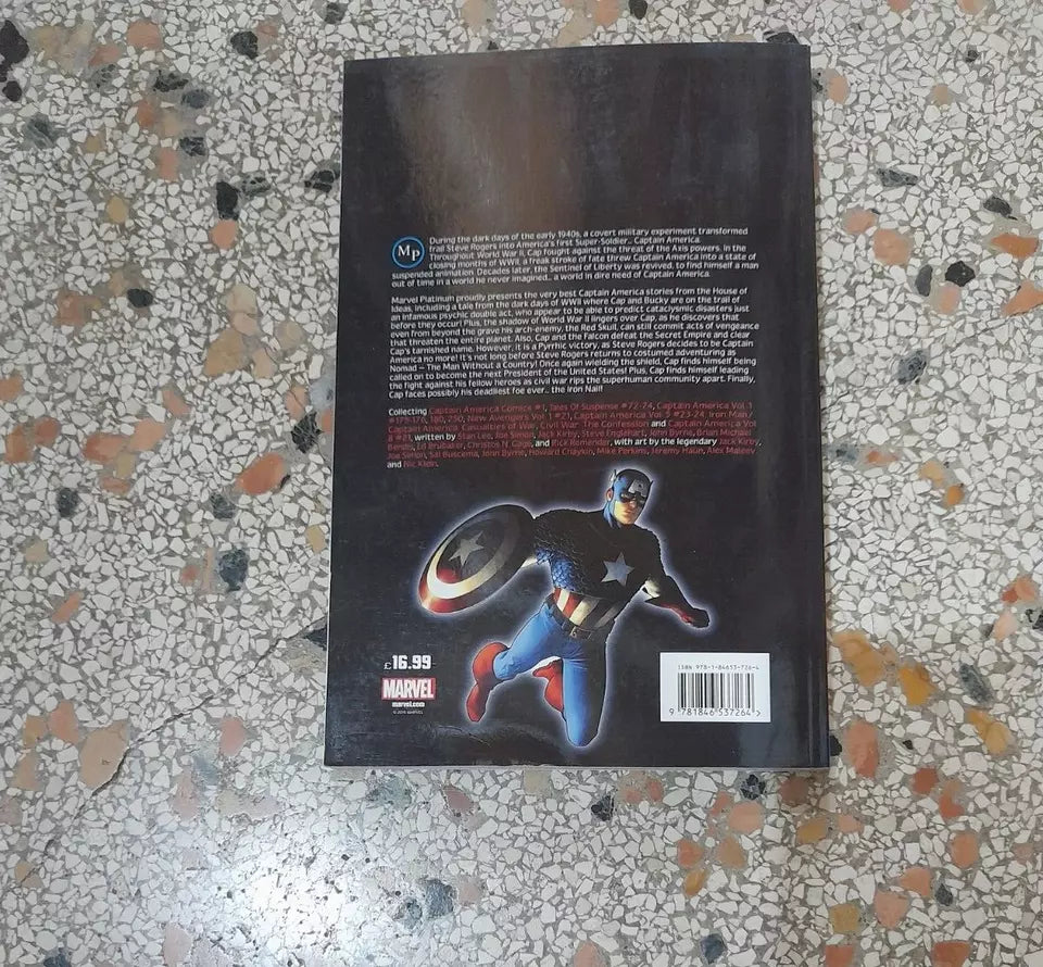 MARVEL PLATINUM THE DEFINITIVE. CAPTAIN AMERICA. CIVIL WAR - REDUX.  AA.VV. 2016.
