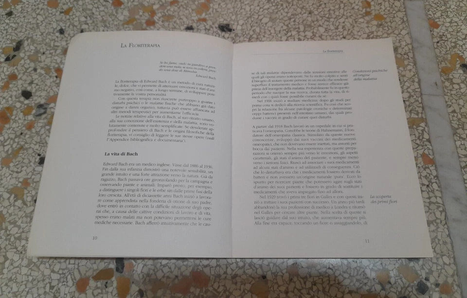 I FIORI DI BACH. SIGRID SCHMIDT. 1° EDIZIONE 1995. RED EDIZIONI. COLLANA: CORPOMENTE.