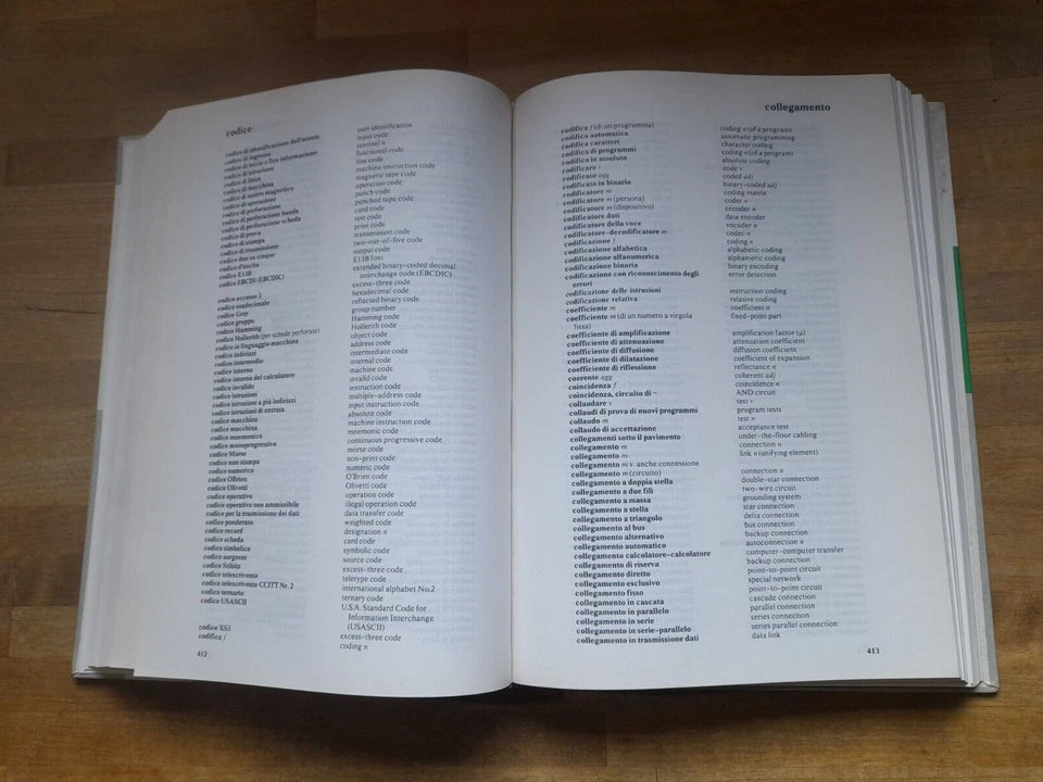 DIZIONARIO DI INFORMATICA. OTTO VOLLNHALS. GRUPPO EDITORIALE JACKSON. 1° EDIZIONE 1982. MULTILINGUA.
