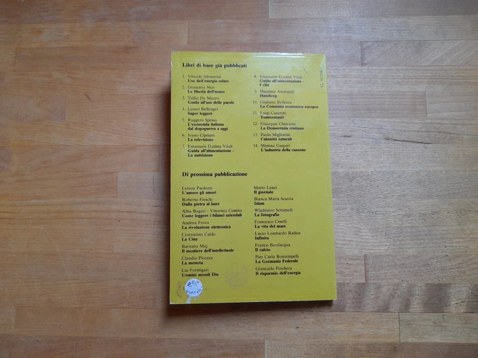 CALAMITA' NATURALI. PAOLO MIGLIORINI. EDITORI RIUNITI, 1981. COLLANA: LIBRI DI BASE 13.