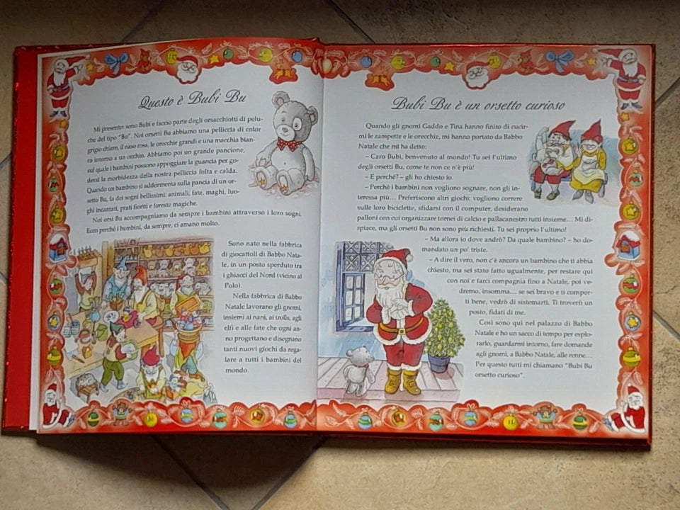 IL MIO LIBRO DI NATALE. ELISA PRATI. GIUNTI EDITORE. COLLANA: GIUNTI JUNIOR. 1° EDIZIONE 2003. ILLUSTRAZIONI DI MIRELLA MONESI.