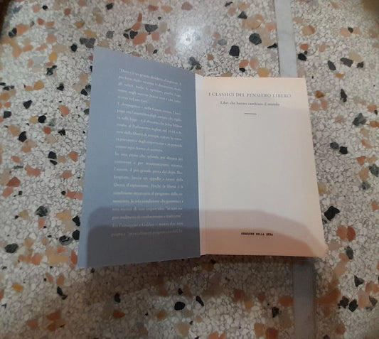 AREOPAGITICA DISCORSO PER LA LIBERTA' DI STAMPA. JOHN MILTON. COLLANA: I CLASSICI DEL PENSIERO LIBERO. EDIZIONE SPECIALE PER IL CORRIERE DELLA SERA, 2010.