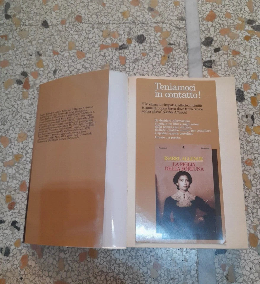 LA FIGLIA DELLA FORTUNA. ISABEL ALLENDE. FELTRINELLI EDITORE. COLLANA: "I NARRATORI". 1° EDIZIONE 1999.