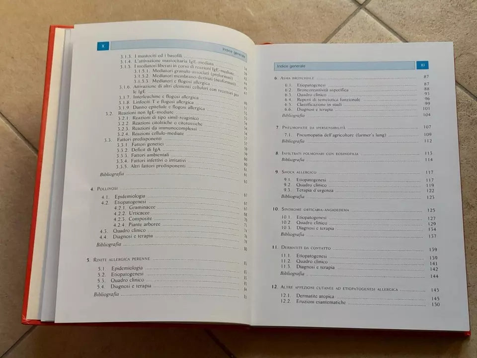 MANUALE PRATICO DI ALLERGOLOGIA. EMANUELE ERRIGO. LOMBARDO EDITORE. 1° EDIZIONE 1990.  CON 70 FIGURE, DI CUI 65 A COLORI.