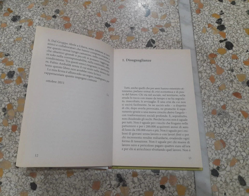 LA SPERANZA NON È IN VENDITA. LUIGI CIOTTI. GIUNTI EDIZIONI GRUPPO ABELE. 1° EDIZIONE 2011.